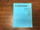MITSUBISHI FORKLIFT TRUCKS PARTS LIST Stand-Up End-FBC15KS FBC18KS FBC20KS FBC25