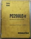 KOMATSU PC200LC-8 EXCAVATOR PARTS MANUAL BOOK CATALOG S/N A88001-UP