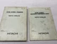 2 Hitachi parts Catalogs EX200-2  EX200LC Excavator  & Components Parts   BCM-17