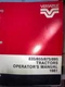 Versatile Operator's Manual for 835/855/875/895 tractors 1981 Vintage