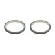 2Pcs Dust Seals 421-09-11350 for Komatsu WA100-1 WA200-1 WA250-3 WA380-5 WA420-3