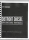 Detroit 6V-71 8V-71 12V-71 16V-71 Engine Owner Operators Manual Diesel