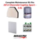 2012 Chevrolet Captiva Sport 3.0L Complete Air, Oil & Cabin Filter Kit (5W-30)
