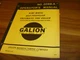 Galion Nine 9 Wheel Pneumatic Tire Roller Operator Maintenance Manual 00101