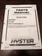 Hyster Parts Manual E50XM2 Customer Edition 