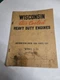 Wisconsin Heavy Duty Air Cooled Engines Manual Model S-7D Instruction Book