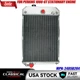 6 Row Aluminum Radiator Cooler for Perkins 1006-6T Stationary Engine - 2485B284