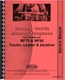 Massey Ferguson 70 80  Industrial Tractor Service Manual (MH-S-MF70,80)