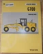 VOLVO G700 G710 G720 G730 G740 G780 MOTOR GRADER OPERATION & MAINTENANCE MANUAL