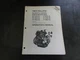 New Holland D1102-B D1302-B D1402-B V1502-B V-1702-B Kubota Operators Manual '87