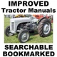 Massey Ferguson MF TO30 SERVICE MANUAL, OPERATORS MANUAL -6- MANUALS CD