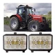 2x 60W LED Headlight For Massey Ferguson Tractors 6260,6270,6280,6290 8110,8120