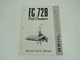 Gehl FC72B Flail Chopper Service Parts Manual