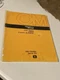 Operator's Manual John Deere JD850 Crawler Bulldozer, OM-T66989 Issue E9