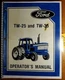 Ford TW-25 TW-35 Tractor 1985-86 Owner's Operator's Manual SE 4431 2855 2/85