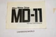 NIKON  MD-11 MOTOR DRIVE INSTRUCTION MANUAL GUIDE BOOK ORIGINAL GENUINE