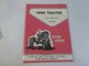 Ford 701 901 series Tractors owners manual
