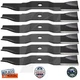 Mower Blade For Kubota G1800 G1900 G2000 54" Deck Replaces K5613-34340 6-PK