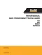 Case 450, 465, 450CT Series 3 Skid Steer Track Loader Service Manual Repair Shop