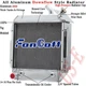 3Row Radiator fit Forklift Hyster H70XL H80XL H90XL H100XL,H120XL Gas HY1452142