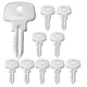 10x 373 Ignition Key 55364-41180 5536441180 Compatible For Kubota F2000 F2100 .