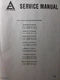 Allis Chalmers Lawn Tractor Service Manual 608LT 608 LTD 611 LT 616H 616 Special