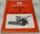 Allis Chalmers TM-507 Gleaner F Self Propelled Combine  SN 12201 & Up