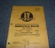 I&T Minneapolis-Moline G-707 Tractor Shop Service Repair Manual No. MM-18 xz
