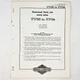 Vtg 1973 Briggs & Stratton 170700-170706 Illustrated Parts List