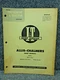 I&T Allis Chalmers WD 45 Diesel Tractor Shop Service Manual AC-5