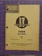 Implement & Tractor Ford 6000 shop manual FO-14