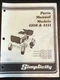Original Simplicity Parts Manual Models 4108 & 4111
