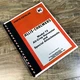 Allis Chalmers Model 72 All-Crop Harvester Parts Manual Catalog Exploded Views