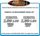 KUBOTA L39 Backhoe Replacement Decal Set L 39 TL1000