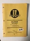 Oliver 99 Super 99/99GM 3-53 Diesel Tractor Shop Service Repair Manual I&T O7