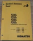 KOMATSU PC30R-8 PC35R-8 PC40R-8 PC45R-8 OPERATION & MAINTENANCE BOOK MANUAL
