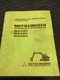 ORIGIANAL MITSUBISHI MS230 MS280 MS380 EXCAVATOR OPERATORS MAINTENANCE MANUAL