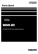 Komatsu WA500-8E0 Wheel Loader Parts Catalog Manual