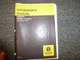 New Holland LW270B Articulated Wheel Loader Owner Operator Maintenance Manual