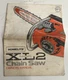 Homelite XL2 Automatic Chainsaw Owners Manual Maintenance Adjustments #24751