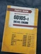Komatsu 6D105-1 Diesel Engine Parts Book 