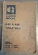 Cat Caterpillar 641 & 651 Tractors Parts Book 64384-Up 33G1156-Up Catalog Manual