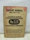I/H Mccormick-Deering No. 52-R Harvester-Thesher  Owners Manual & Parts List.