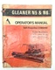 USED OLD STOCK OPERATORS MANUAL FOR ALLIS CHALMERS N5 & N6 COMBINE 1319289