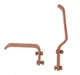 McCormick Farmall F12 F14 Tractor Foot Rest Brackets With Hardware
