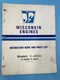 Wisconsin Engines Instruction Book & Parts List Models V-465D-V-460D-V-461D