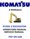 Komatsu PC650-3 Hydraulic Excavator Owners Service Shop Operators Manual PDF