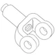 180972M2 New Hydraulic Lift Clevis for MF Tractor F40 F35 TO35 135 +
