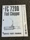 Gehl FC 7200 Flail Chopper Service Parts Manual No. 902378