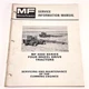 Massey Ferguson Service Information Manual MF 4000 Series - Free Shipping